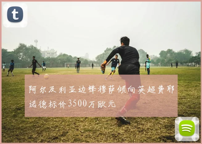 阿尔及利亚边锋穆萨倾向英超费耶诺德标价3500万欧元
